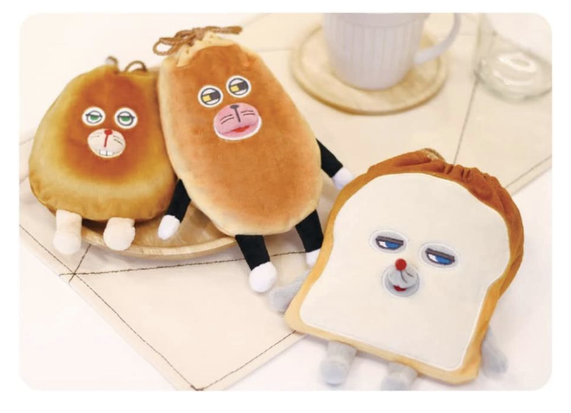 パンどろぼうぬいぐるみ 巾着