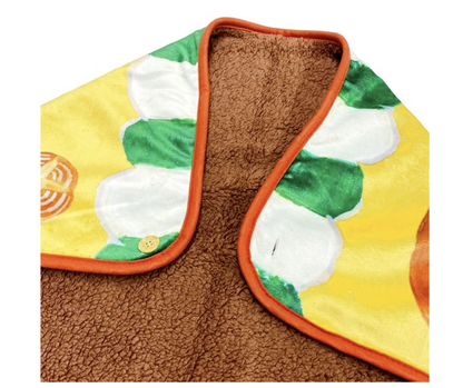 パンどろぼう ふわふわブランケット 70cm×100cm 公式