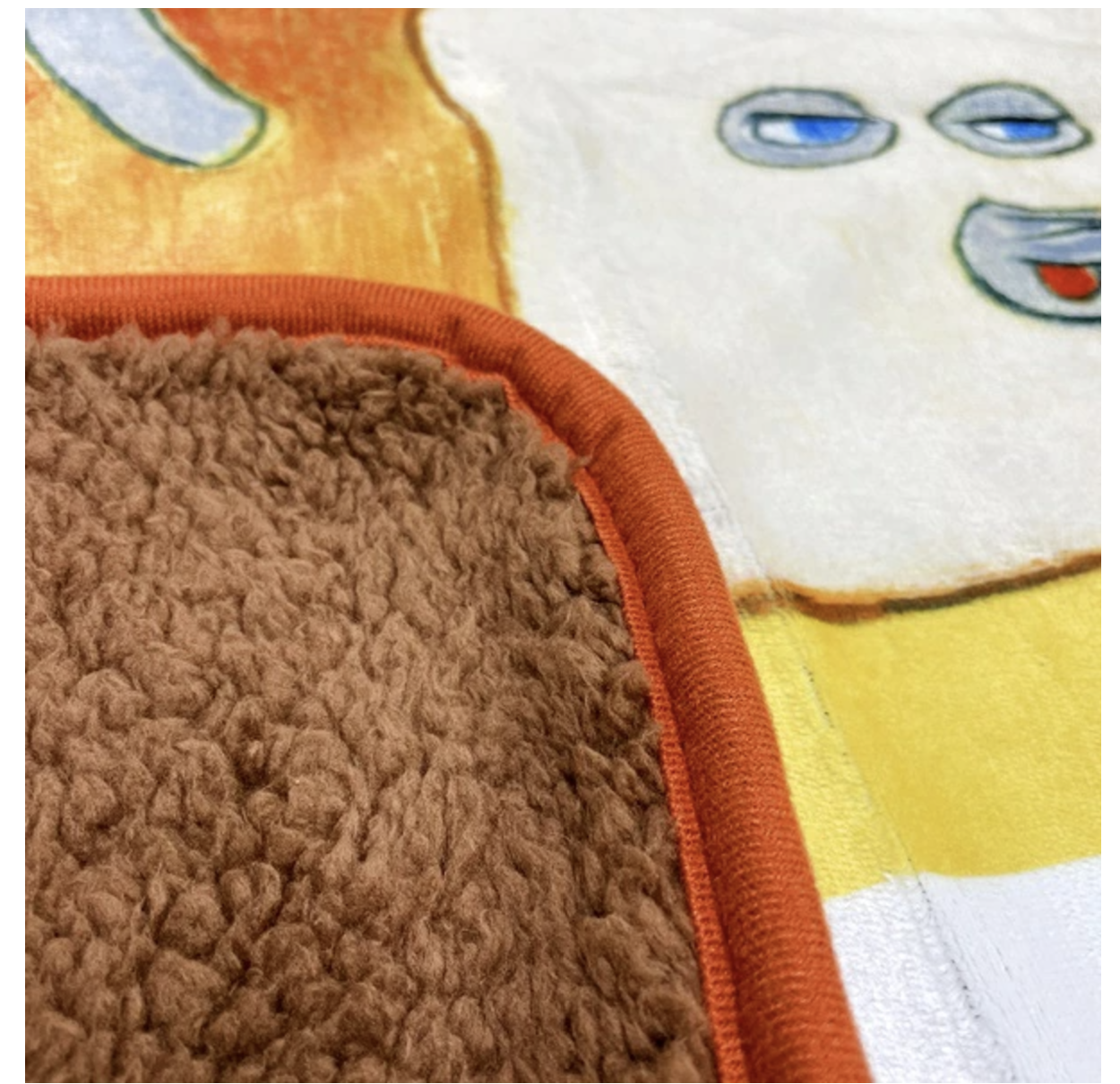 パンどろぼう ふわふわブランケット 70cm×100cm 公式