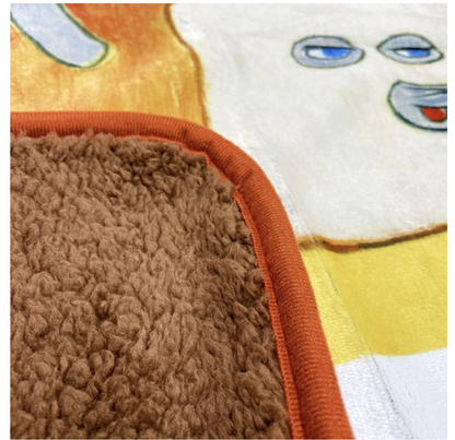 パンどろぼう ふわふわブランケット 70cm×100cm 公式