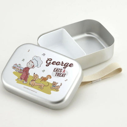 【日本製】アルミ 弁当箱 子供 370ml 中子 ベルト付き