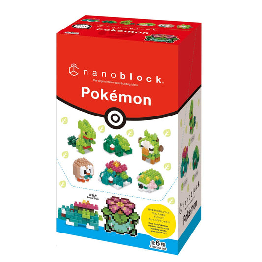 Nano Block NBMC_21S Mini Nano Pokemon Grass Type