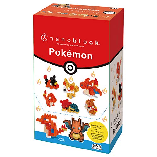 Nano Block NBMC_11 Mini Nano Pokemon Fire Type
