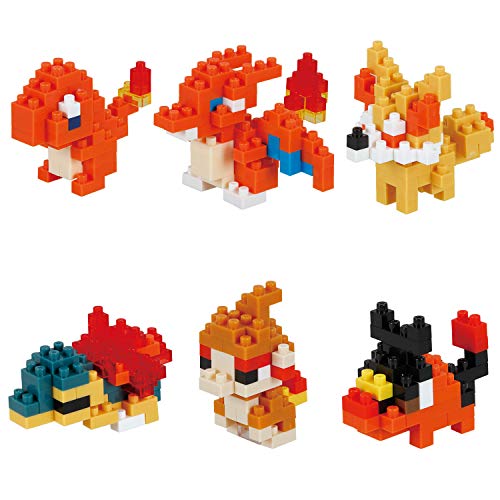 Nano Block NBMC_11 Mini Nano Pokemon Fire Type