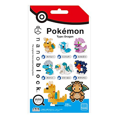 Nano Block NBMC_25S Mini Nano Pokemon Dragon Type